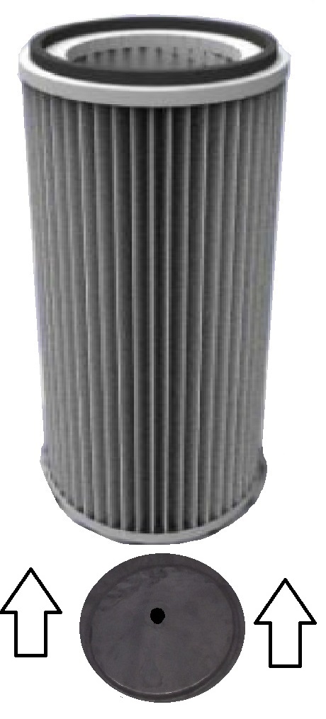 Baldwin PA3581 OCWBH Open Closed with Bolt Hole After Market Replacement Cartridge Filters